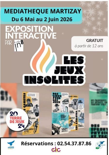 Affiche Expo Jeux insolites