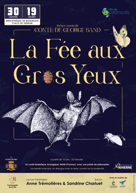 Affiche lecture musicale