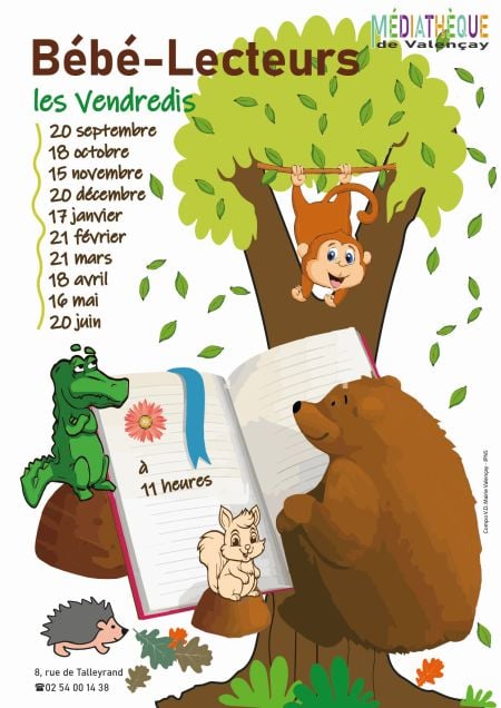 Affiche des dates de la lecture