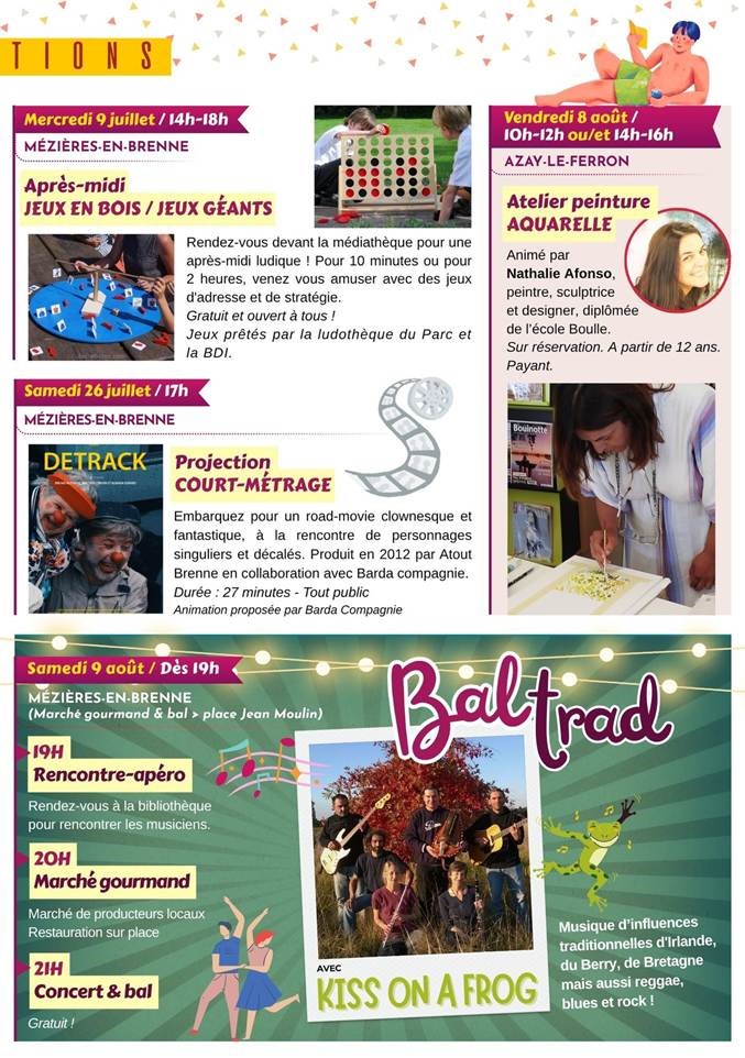 programme été 3