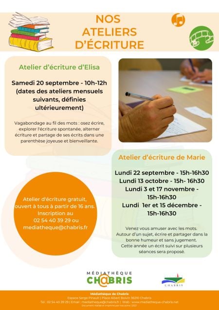 atelier écriture